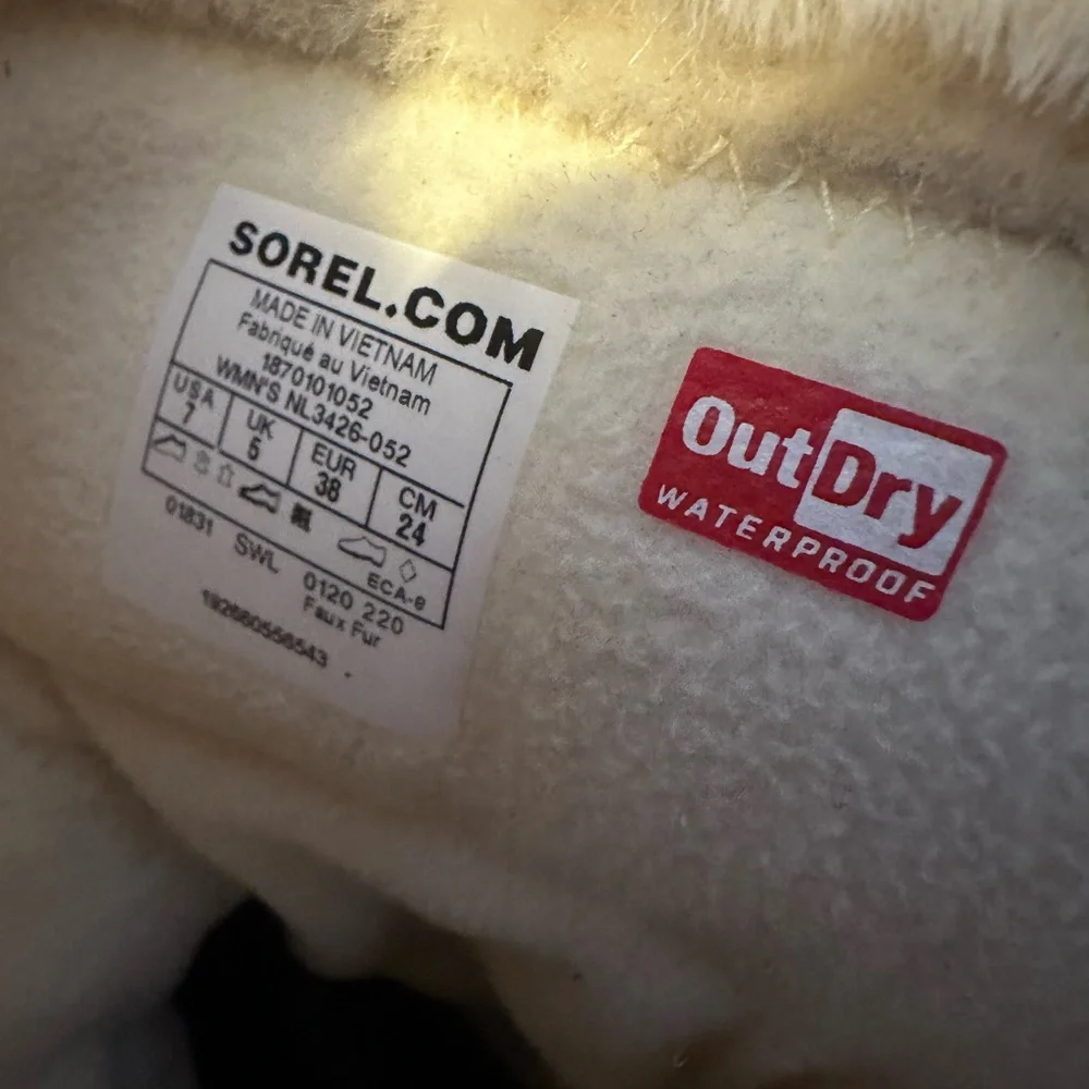 Gray Fur-Lined Women's Boots - Picture 3 of 6